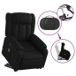 vidaXL Sillón de masaje elevable eléctrico cuero sintético negro vidaXL Sillón de masaje elevable eléctrico cuero sintético negro