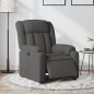 vidaXL Sillón reclinable eléctrico de tela gris oscuro vidaXL Sillón reclinable eléctrico de tela gris oscuro