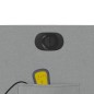 vidaXL Sillón reclinable de masaje eléctrico tela gris claro vidaXL Sillón reclinable de masaje eléctrico tela gris claro