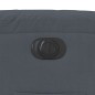 vidaXL Sillón reclinable eléctrico de terciopelo gris oscuro