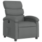 vidaXL Sillón reclinable eléctrico de tela gris oscuro vidaXL Sillón reclinable eléctrico de tela gris oscuro