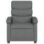 vidaXL Sillón reclinable eléctrico de tela gris oscuro vidaXL Sillón reclinable eléctrico de tela gris oscuro