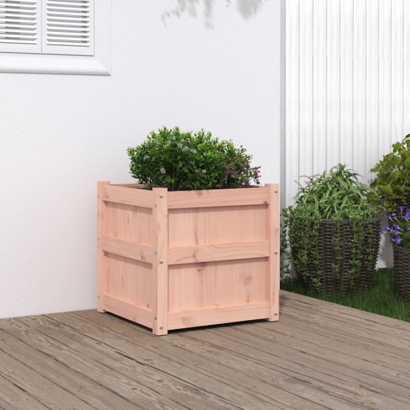 vidaXL Jardinera madera maciza de abeto Douglas 50x50x50 cm vidaXL Jardinera madera maciza de abeto Douglas 50x50x50 cm