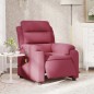 vidaXL Sillón reclinable de masaje eléctrico terciopelo rojo tinto vidaXL Sillón reclinable de masaje eléctrico terciopelo rojo tinto