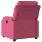 vidaXL Sillón reclinable de masaje eléctrico terciopelo rojo tinto vidaXL Sillón reclinable de masaje eléctrico terciopelo rojo tinto