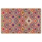 vidaXL Alfombra lavable antideslizante multicolor 190x300 cm