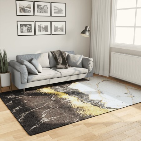 vidaXL Alfombra lavable antideslizante multicolor 160x230 cm