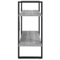 vidaXL Estantería 2 niveles contrachapada gris Sonoma 80x30x70 cm vidaXL Estantería 2 niveles contrachapada gris Sonoma 80x30x70 cm