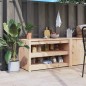 vidaXL Mueble de cocina de exterior madera maciza de pino 106x55x64 cm vidaXL Mueble de cocina de exterior madera maciza de pino 106x55x64 cm