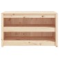 vidaXL Mueble de cocina de exterior madera maciza de pino 106x55x64 cm vidaXL Mueble de cocina de exterior madera maciza de pino 106x55x64 cm