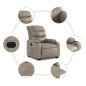 vidaXL Sillón elevable eléctrico cuero artificial capuchino vidaXL Sillón elevable eléctrico cuero artificial capuchino