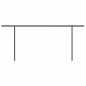 vidaXL Toldo retráctil automático con postes crema 6x3,5 m vidaXL Toldo retráctil automático con postes crema 6x3,5 m