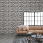 vidaXL Paneles de pared 3D ladrillo gris oscuro y gris 11 pzas EPS vidaXL Paneles de pared 3D ladrillo gris oscuro y gris 11 pzas EPS