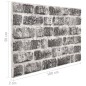 vidaXL Paneles de pared 3D ladrillo gris oscuro y gris 11 pzas EPS vidaXL Paneles de pared 3D ladrillo gris oscuro y gris 11 pzas EPS