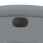 vidaXL Sillón reclinable eléctrico tela gris claro vidaXL Sillón reclinable eléctrico tela gris claro