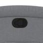 vidaXL Sillón reclinable elevable de tela gris claro vidaXL Sillón reclinable elevable de tela gris claro