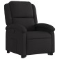 vidaXL Sillón reclinable elevable tela negro vidaXL Sillón reclinable elevable tela negro