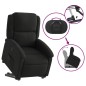 vidaXL Sillón reclinable elevable tela negro vidaXL Sillón reclinable elevable tela negro