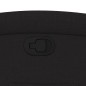 vidaXL Sillón reclinable elevable tela negro vidaXL Sillón reclinable elevable tela negro