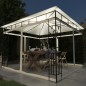 vidaXL Cenador con mosquitera y tira de luces LED crema 3x3x2,73m vidaXL Cenador con mosquitera y tira de luces LED crema 3x3x2,73m