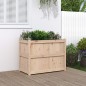 vidaXL Jardinera de madera maciza de pino 90x50x70 cm vidaXL Jardinera de madera maciza de pino 90x50x70 cm