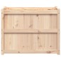 vidaXL Jardinera de madera maciza de pino 90x50x70 cm vidaXL Jardinera de madera maciza de pino 90x50x70 cm