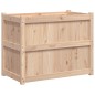 vidaXL Jardinera de madera maciza de pino 90x50x70 cm vidaXL Jardinera de madera maciza de pino 90x50x70 cm
