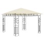 vidaXL Cenador con mosquitera y tira de luces LED crema 3x3x2,73m vidaXL Cenador con mosquitera y tira de luces LED crema 3x3x2,73m