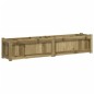 vidaXL Jardineras de exterior 2 unidades madera impregnada de pino vidaXL Jardineras de exterior 2 unidades madera impregnada de pino