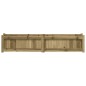 vidaXL Jardineras de exterior 2 unidades madera impregnada de pino vidaXL Jardineras de exterior 2 unidades madera impregnada de pino