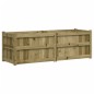 vidaXL Jardinera de madera de pino impregnada 150x50x50cm vidaXL Jardinera de madera de pino impregnada 150x50x50cm