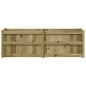vidaXL Jardinera de madera de pino impregnada 150x50x50cm vidaXL Jardinera de madera de pino impregnada 150x50x50cm