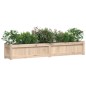 vidaXL Jardineras de exterior 2 unidades madera maciza de pino vidaXL Jardineras de exterior 2 unidades madera maciza de pino