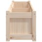 vidaXL Jardineras de exterior 2 unidades madera maciza de pino vidaXL Jardineras de exterior 2 unidades madera maciza de pino