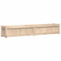vidaXL Jardineras de exterior 2 unidades madera maciza de pino vidaXL Jardineras de exterior 2 unidades madera maciza de pino