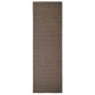 vidaXL Alfombra de sisal para rascador marrón 80x250 cm vidaXL Alfombra de sisal para rascador marrón 80x250 cm
