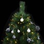 vidaXL Árbol de Navidad artificial con bisagras 300 LED y bolas 240 cm vidaXL Árbol de Navidad artificial con bisagras 300 LED y bolas 240 cm