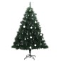 vidaXL Árbol de Navidad artificial con bisagras 300 LED y bolas 240 cm vidaXL Árbol de Navidad artificial con bisagras 300 LED y bolas 240 cm