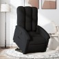 vidaXL Sillón eléctrico reclinable elevable de tela negro vidaXL Sillón eléctrico reclinable elevable de tela negro