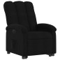 vidaXL Sillón eléctrico reclinable elevable de tela negro vidaXL Sillón eléctrico reclinable elevable de tela negro