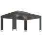 vidaXL Cenador con tira de luces LED gris antracita 3x4 m vidaXL Cenador con tira de luces LED gris antracita 3x4 m