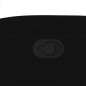 vidaXL Sillón reclinable elevable tela negro vidaXL Sillón reclinable elevable tela negro