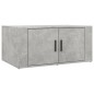 vidaXL Mesa de centro madera contrachapada gris hormigón 80x50x36 cm vidaXL Mesa de centro madera contrachapada gris hormigón 80x50x36 cm