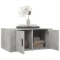 vidaXL Mesa de centro madera contrachapada gris hormigón 80x50x36 cm vidaXL Mesa de centro madera contrachapada gris hormigón 80x50x36 cm