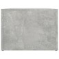 vidaXL Mesa de centro madera contrachapada gris hormigón 80x50x36 cm vidaXL Mesa de centro madera contrachapada gris hormigón 80x50x36 cm