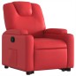 vidaXL Sillón reclinable elevable cuero artificial rojo vidaXL Sillón reclinable elevable cuero artificial rojo