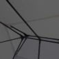 vidaXL Cenador con tira de luces LED gris antracita 3x4 m vidaXL Cenador con tira de luces LED gris antracita 3x4 m