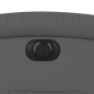 vidaXL Sillón reclinable eléctrico de cuero sintético gris vidaXL Sillón reclinable eléctrico de cuero sintético gris