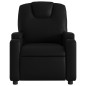 vidaXL Sillón reclinable eléctrico de cuero sintético negro vidaXL Sillón reclinable eléctrico de cuero sintético negro