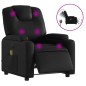 vidaXL Sillón de masaje reclinable eléctrico cuero sintético negro vidaXL Sillón de masaje reclinable eléctrico cuero sintético negro